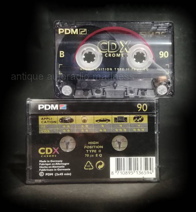Mini cassette 1993 PDM CDX Chrome (2)