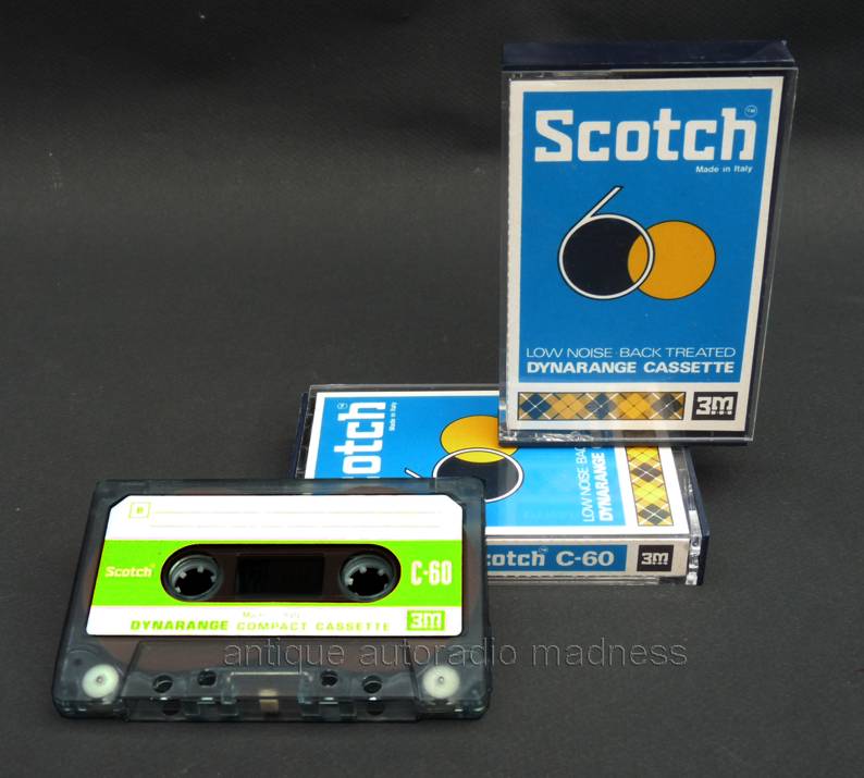 SCOTCH compact cassette model Dynarange - 60 (1970)