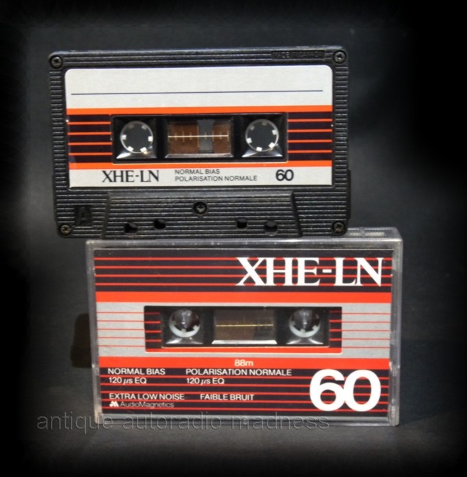 AUDIO MAGNETICS : 1979 Compact audio cassette XHE LN 60