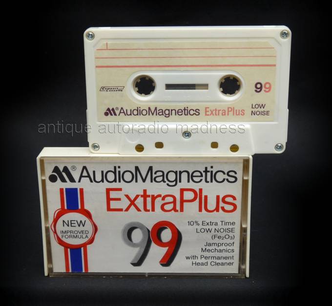 AUDIO MAGNETICS : 1977 Compact audio cassette ExtraPlus 99