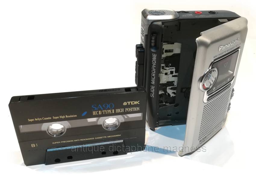 Dictaphone Panasonic vintage (Cassette recorder) RQ-L31 - 2