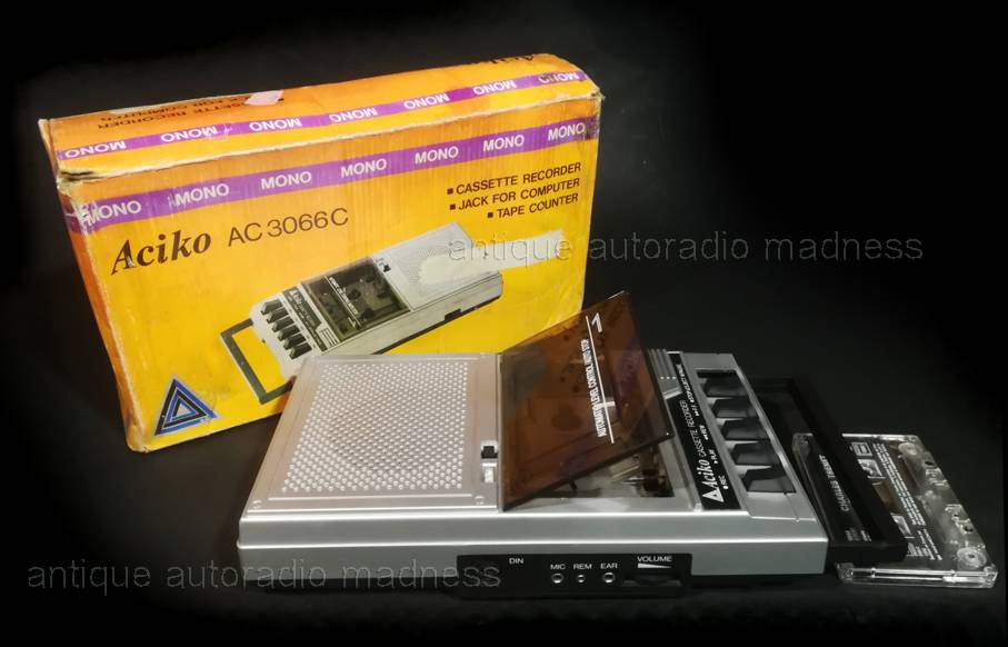 Lecteur enregistreur mini cassette ACIKO type AC3066C - 2
