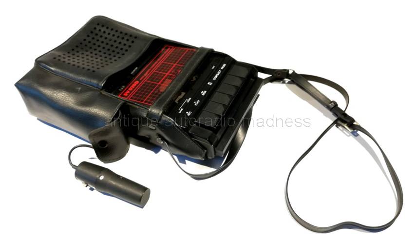 Vintage portable cassette recorder Audiosonic model SV670D (computer program recorder)  - 4