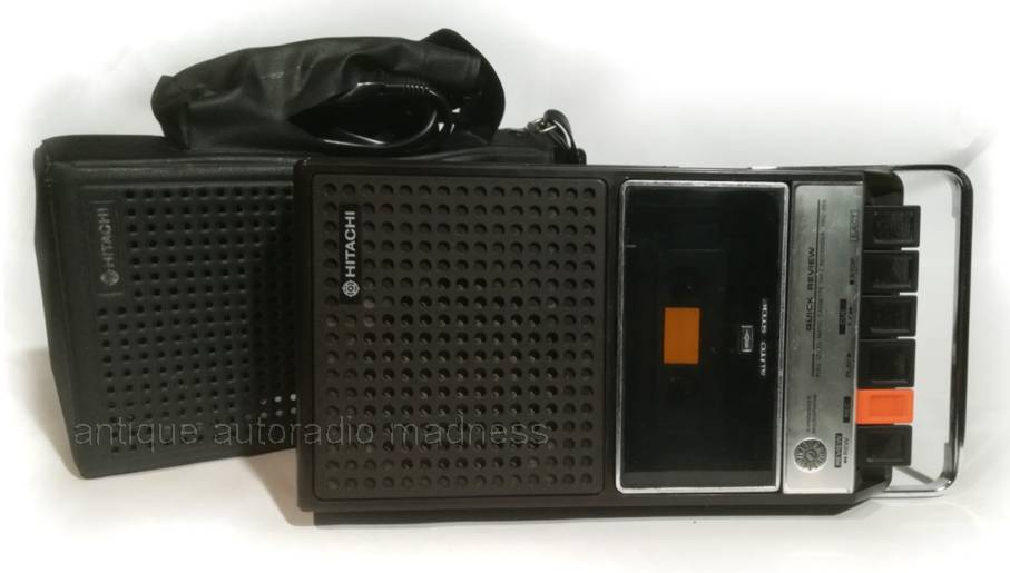 Lecteur enregistreur minicassette vintage HITACHI modèle TRQ-265 (1975) - 5