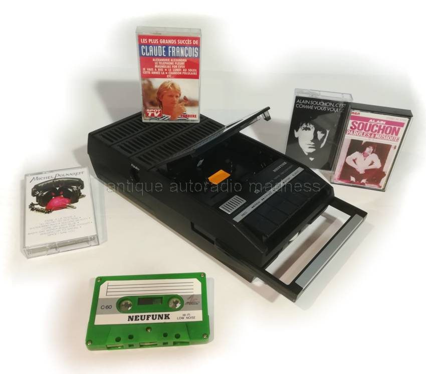 Vintage cassette recorder NEUFUNK model M2519 - 3