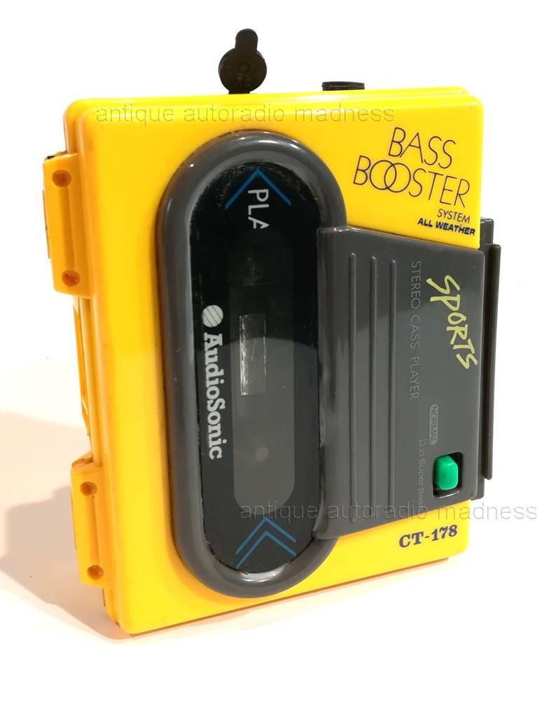 Walkman mini cassette oldschool AudioSonic: modèle CT-178 Sports