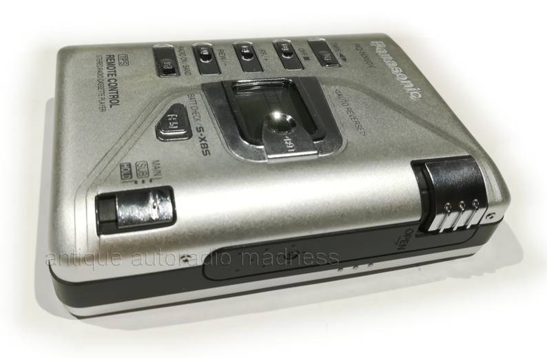 Vintage walkman mini cassette player - Stereo radio PANASONIC model RQ-NX60V - 6