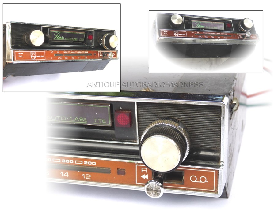 Autoradio vintage PHILIPS type 22 RN 312 - 1971 - 2