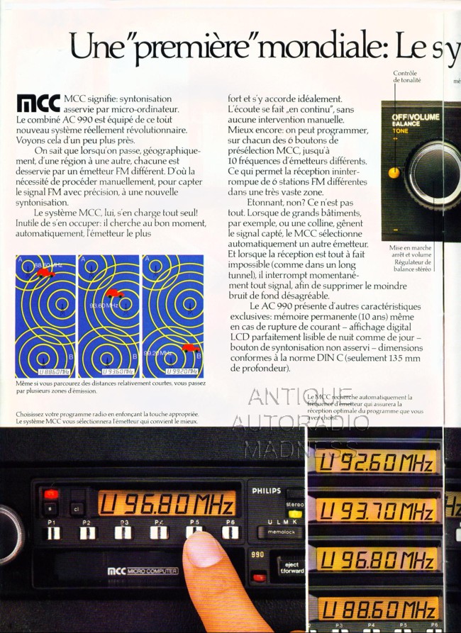 Catalogue vintage PHILIPS car audio 1980-81 - 4