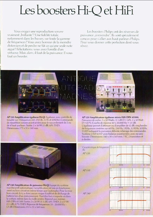 Catalogue vintage PHILIPS car audio 1980-81 - 16