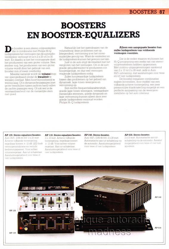 Catalogue vintage PHILIPS car audio 1981 (NL) - 87