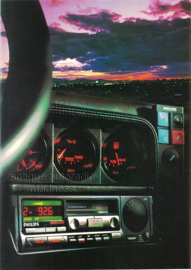 Ancien catalogue PHILIPS car stereo année 1989 (Hollande) - 12