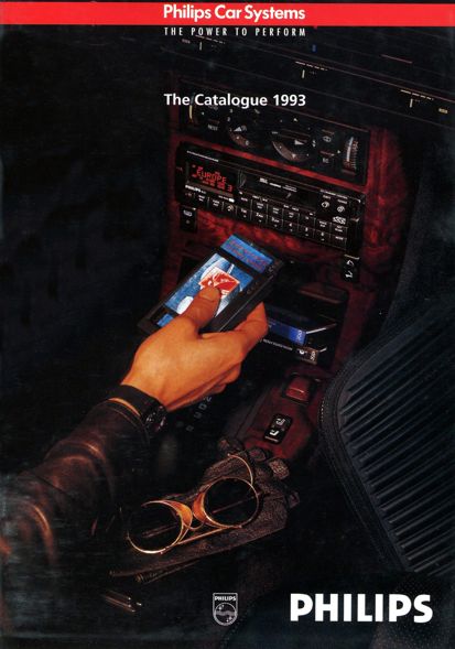 Ancien catalogue PHILIPS car systems année 1993