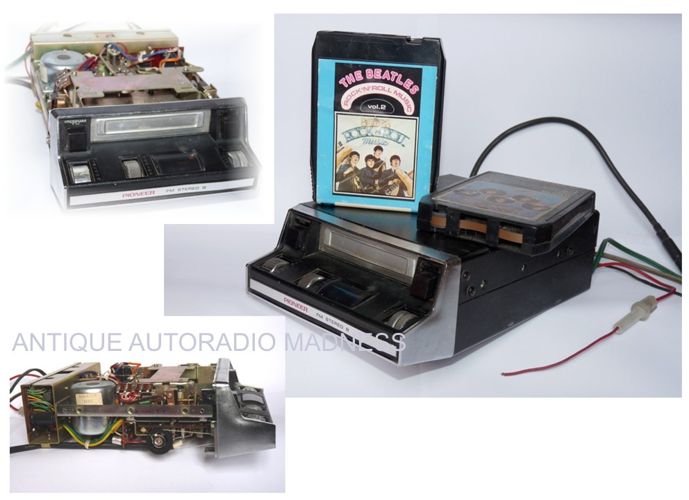 PIONEER vintage car stereo model TP-F87 (8 track) 1971 - 2