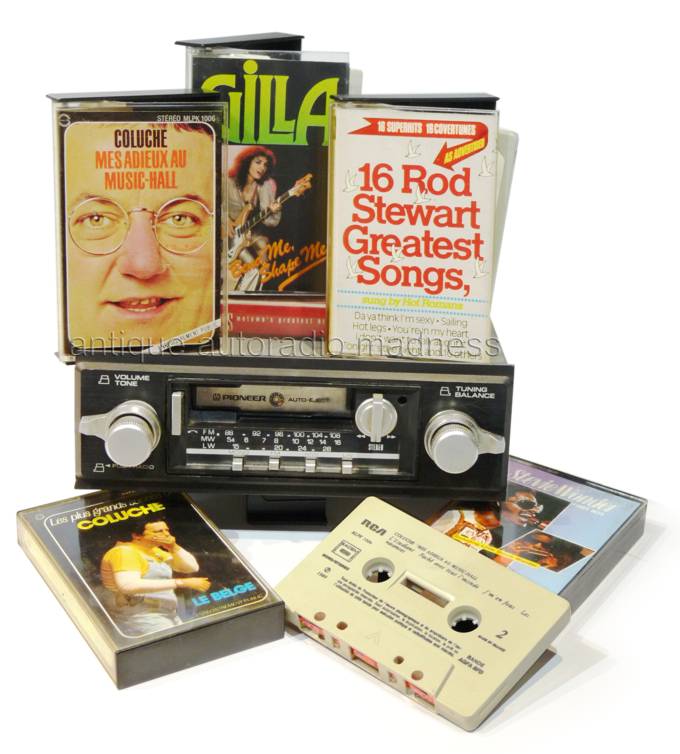 Oldschool PIONEER car stereo model KP-3230 - 1983 - 5