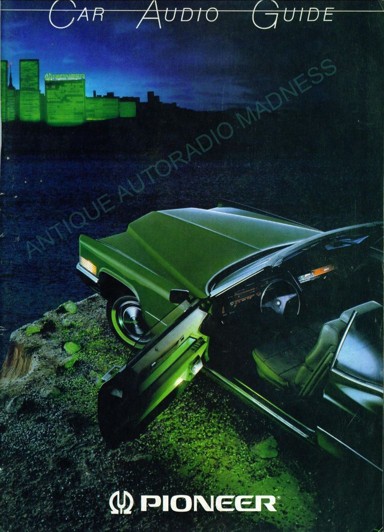 Oldschool PIONEER car stereo catalog (1983)