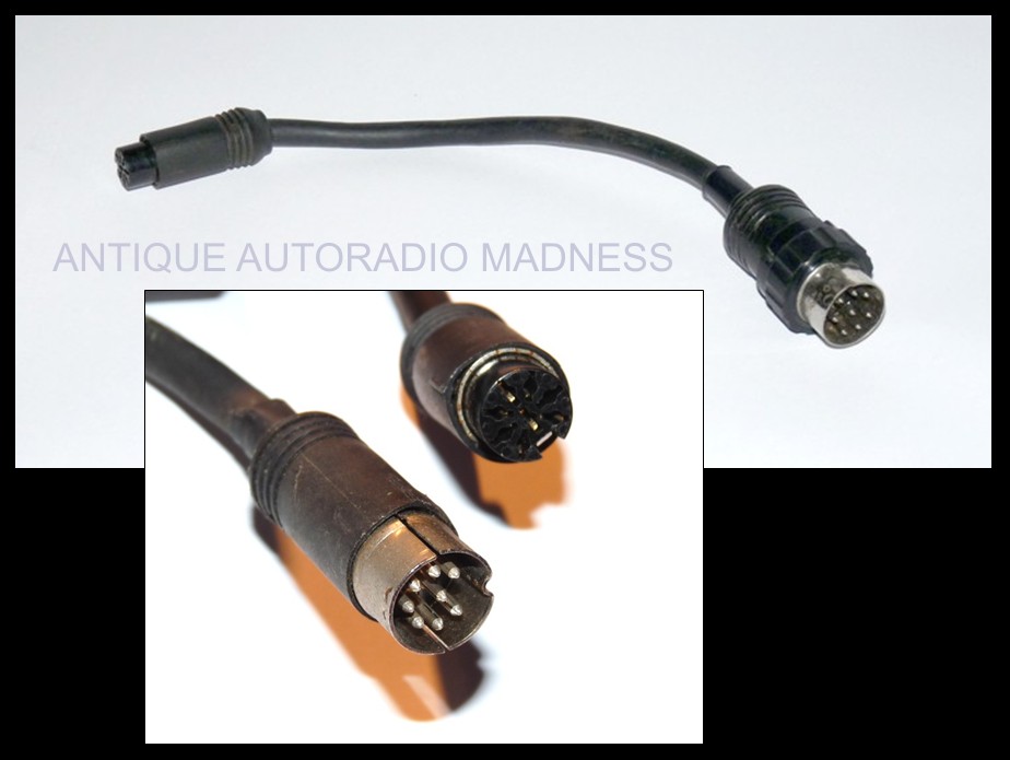 Vintage PIONEER car stereo - DIN adapter