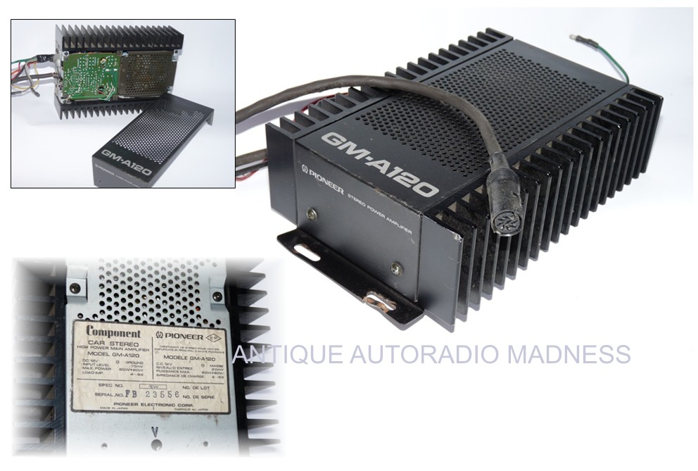 Vintage PIONEER car stereo - GM A120