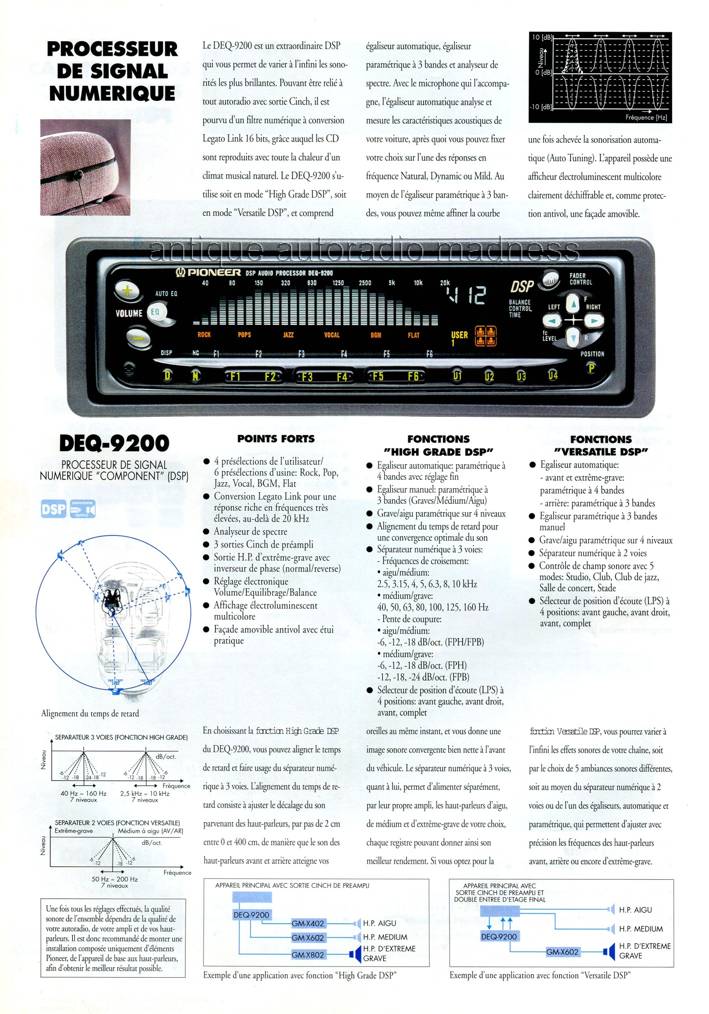 Old school PIONEER car audio guide - year 1997 (Belgium Fr) - p32