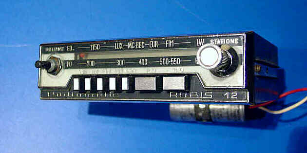 Autoradio old school RADIOMATIC modle Rubis de 1970