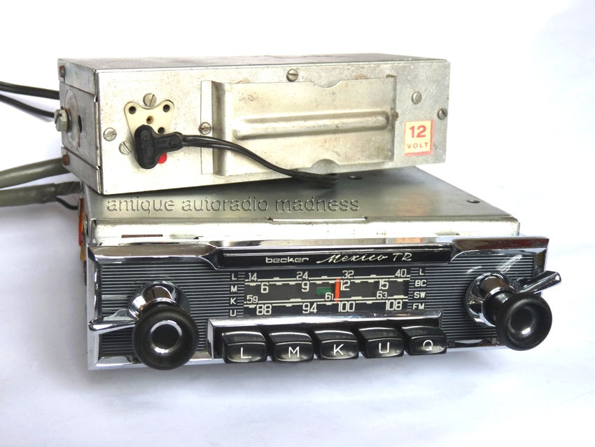 Vintage Becker car radio 1964