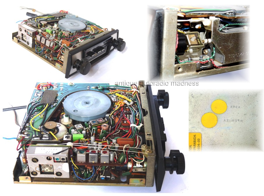 Vintage CLARION car stereo model 8 track PE-613 A - year 1974 - 3