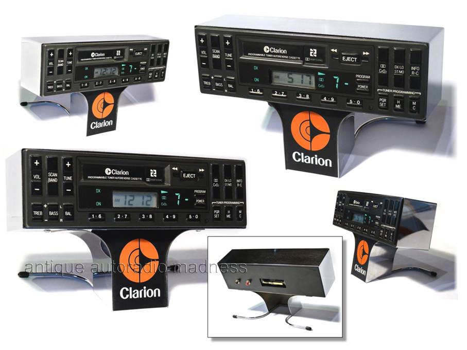 Horloge de comptoir CLARION car stereo (Publicit)