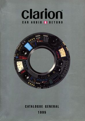 Ancien catalogue CLARION car stereo - ann�e 1995
