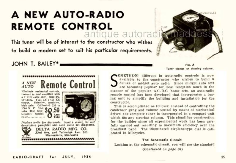 Radio Craft Revue (1937) - New car radios on the market - 4