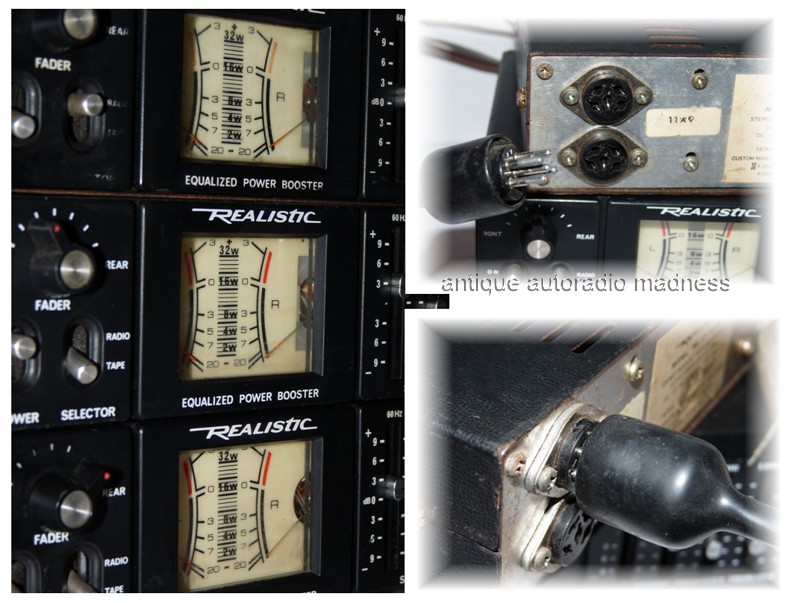 Vintage analogic Realistic Equalizer Power Booster model 12-1879A  from year 1979 - 2