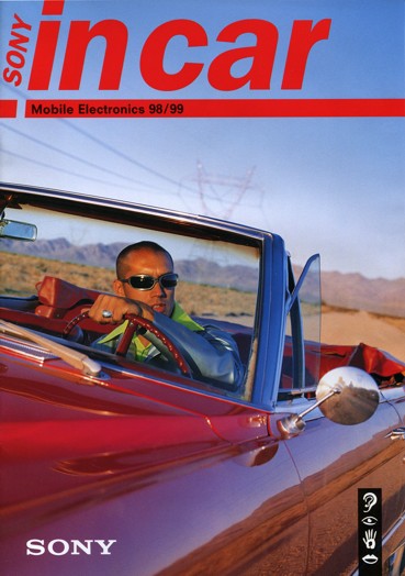 Ancien catalogue SONY car stereo - ann�e 1998-99