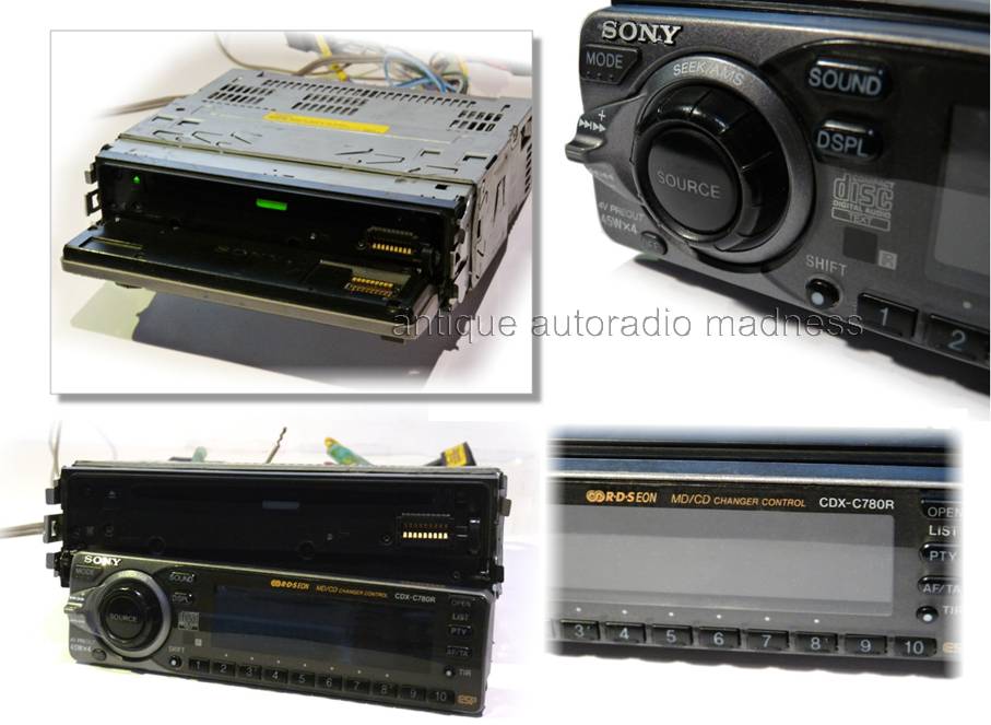 Vintage SONY car stereo model MDX-C7900R - Year 1998 - 3