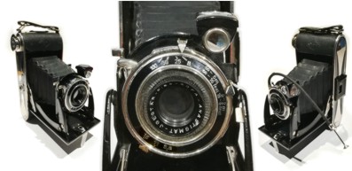 Vintage AGFA - Billy-Record Folding camera 8.8 - 100mm - 2