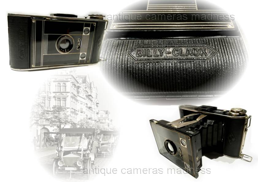 Oldschool AGFA  Folding camera model Billy- Clack - N° 74 - 1 