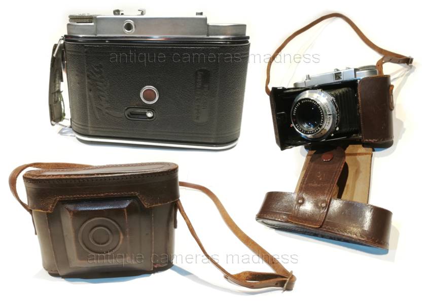 Ancien appareil photo FRANKA - Solida III 80 mm  f/2.9  folding camera (1954) - 6