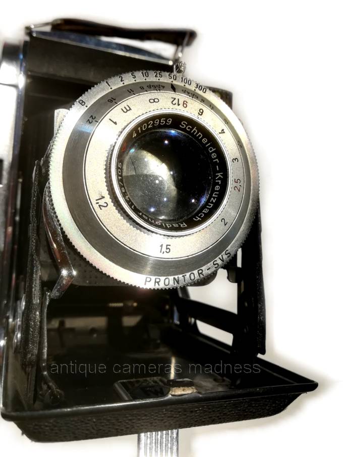 Old school FRANKA - Rolfix 105 mm  f/4,5  folding camera (1954) - 5