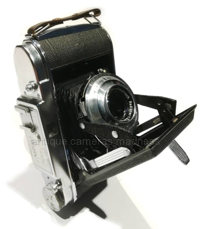 Old school FRANKA - Rolfix 105 mm  f/4,5  folding camera (1954) - 11