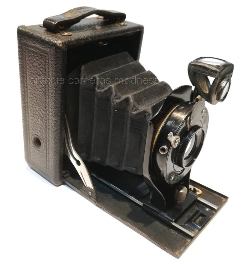 Vintage folding camera - GLUNZ Hannover - Extra Rapid - Aplanar - 1928 - 2