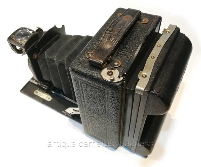 Ancien appareil photo pliant à soufflet (folding) GLUNZ Hannover - Extra Rapid - Aplanar - 1928 - 4