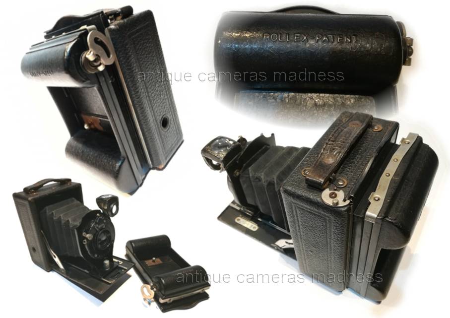 Ancien appareil photo pliant à soufflet (folding) GLUNZ Hannover - Extra Rapid - Aplanar - 1928 - 3