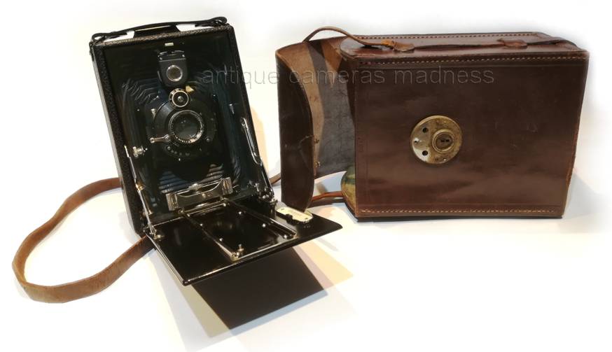 Vintage ICA folding camera model Sirene 135 - Extra Rapid - 1920 - 3