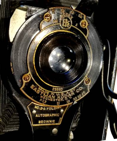 Vintage KODAK N°2A  Folding Autographic Brownie camera - 1