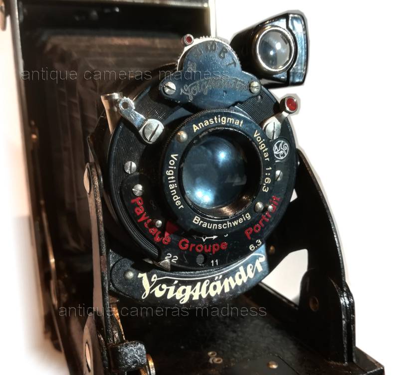 Ancien appareil photos à soufflet VOIGHTLANDER - Bessa f/6,3   (old school folding camera) - 6