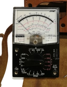 Vintage multimeter SANWA  model U-50dx - années 1970s - 1