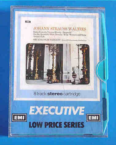 8 track stereo cartridge : Johann Strauss