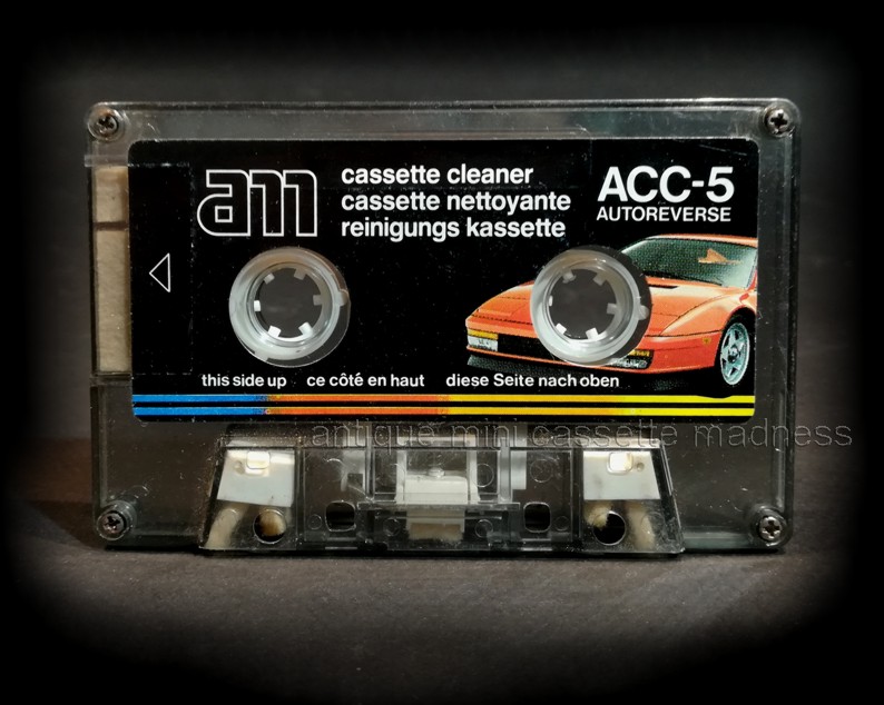 Cassette de nettoyage vintage type ACC-5 Autoreverse