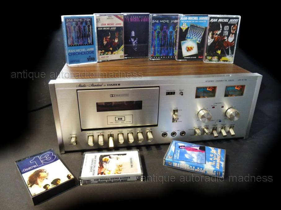 Deck audio cassette tape stereo model: FISHER CR 5115
