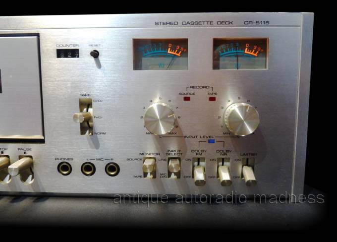 Stereo Cassette Deck FISHER CR 5115 - 5