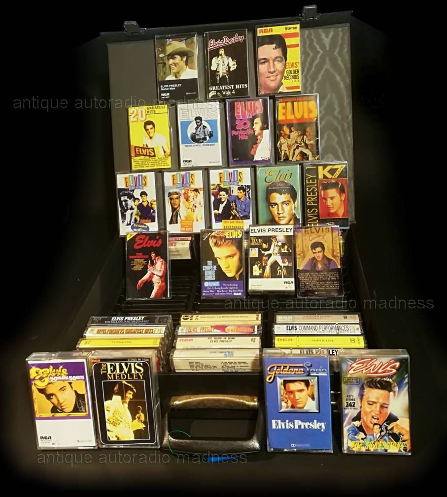 Vintage audio tape collection Elvis Presley