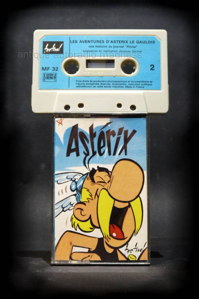 Vintage compact audio cassette Film collection: ASTERIX le gaulois
